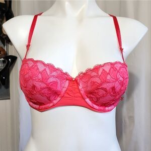 Victoria's Secret Balconet pink lace bra